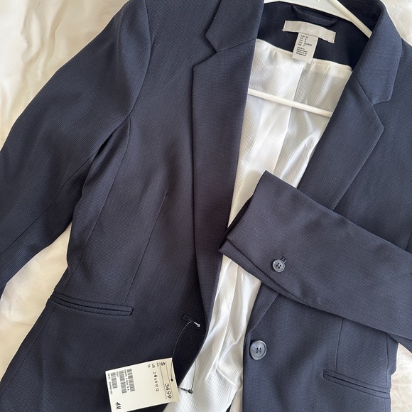 H&M Dark Blue Blazer - Picture 4 of 5